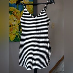 Sunday best Aritzia  striped bodycon mini sundress S